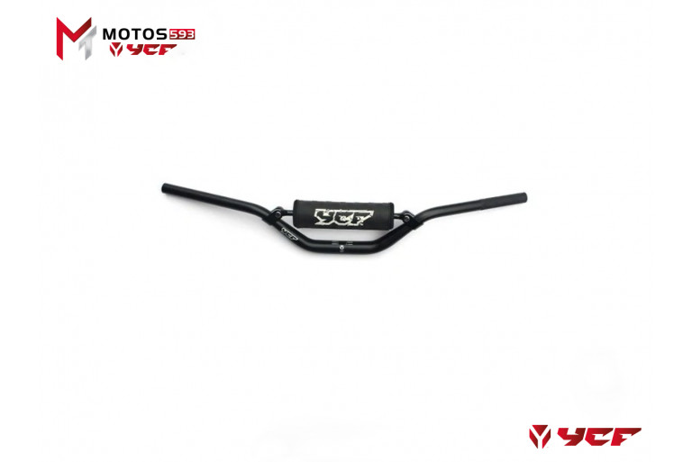 Manillar de aluminio (con almohadilla negra y pvc) TWIN ALL L